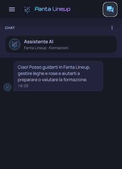 Assistente AI di Fanta Lineup